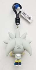Loose 2024 Monogram 3″ Sonic The Hedgehog S.2 “Silver” 3D Figural Bag Clip READ