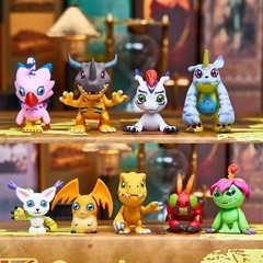 9 Pcs/set Japan Anime Digital Monster Digimon Figure Toys