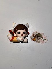 TNT SPACE Baby Zoraa Meow Cat Face Series Pounce Cat Blind Box Figure