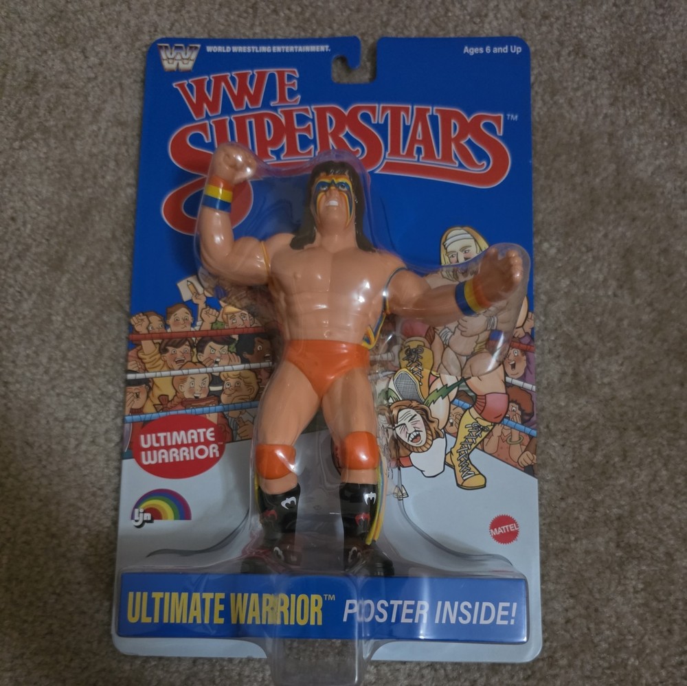 Mattel LJN WWE Superstars ULTIMATE WARRIOR Target exclusive new in box