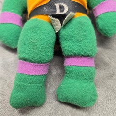 Vintage 1989 TMNT Donatello Plush Ace Novelty Teenage Mutant Hero Turtles 8.5″