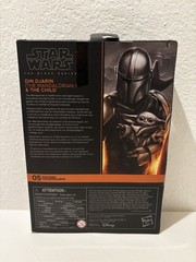 Star Wars Black Series The Mandalorian Din Djarin and The Child (Grogu) LOT J