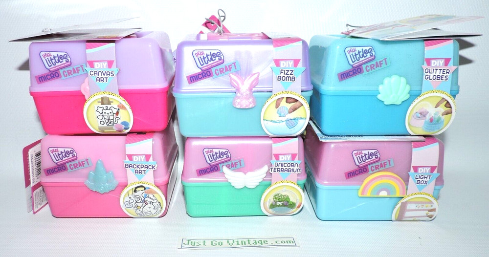 Real Littles 2023 Micro Craft DIY Project Art Kit, NEW, NIP ~PICK from LOT of 6~