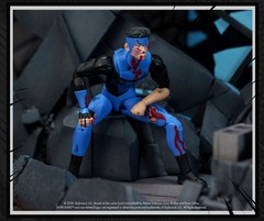Jada Toys 1/12 Invincible Mark Grayson SDCC Limited Figure Battle Damaged Ver.