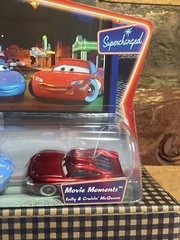 New DISNEY PIXAR CARS 2-PACK SUPERCHARGED MOVIE MOMENTS SALLY & CRUISIN’ McQUEEN