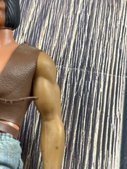 Vintage Big Jim’s Pack Warpath Mattel 1975 Action Figure With Bow Original Box