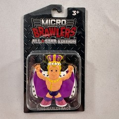 Lot of 3 New/Sealed Micro Brawler Figures: Adam Bomb Harley Race & Awesome Kong