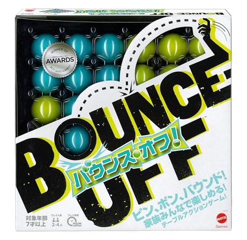 Mat Games Bounce Off Official Japanese Product Board Game Party Game for 2-4