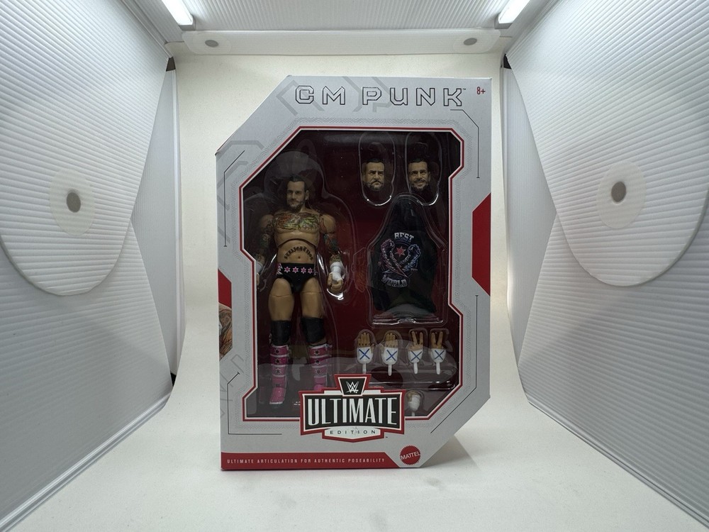 CM PUNK – WWE Mattel Ultimate Edition Series 27 Action Figure NEW & IN STOCK NOW
