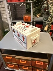 1/6 Scale 12″ Gi Joe Adventure Team Medical Supplies Container