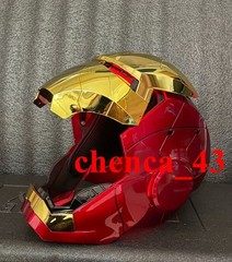 New in US!!! Autoking Iron Man MK5 Helmet Red+Gold Mask Cosplay Prop 1PC/2PC/3PC
