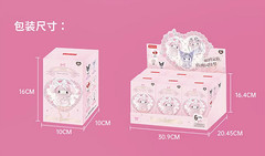 Authentic Miniso Sanrio Rose Garden Series Confirmed Blind Box Vinyl Plush Toys!