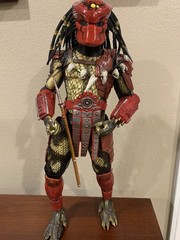 Large Predator Big Red Samurai, 1/4 Scale, 19″, 2013 NECA Reel Toys