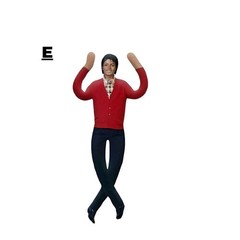 Michael Jackson Cosplay Doll Plush Stuffed Figure Abstract Joint Mobility Toy US