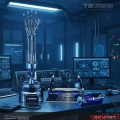 Instant Toys T-800 Endoskeleton Arm – Terminator 25″ Life-Size Prop Display Gift