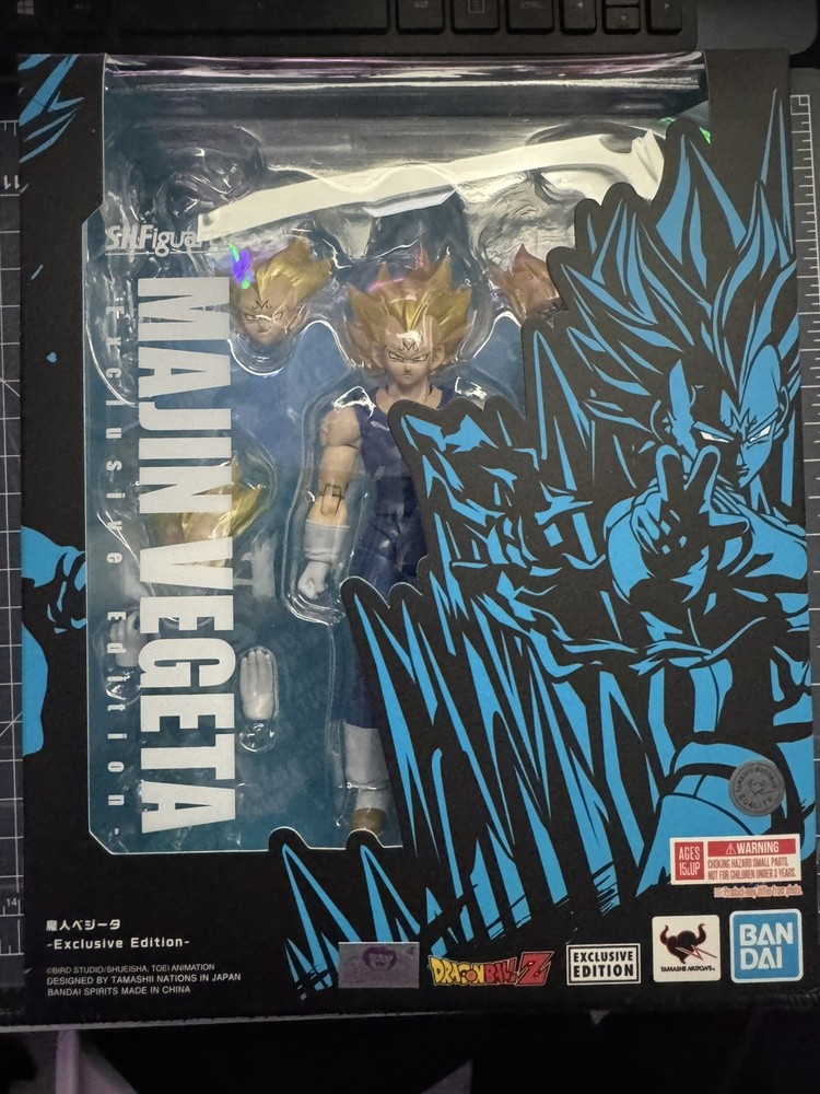 Bandai S.H. Figuarts Majin Vegeta SDCC 2023 Event Exclusive Dragon Ball Z