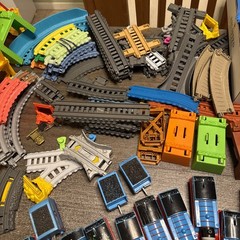 HUGE Lot Of TOMY Thomas & Friends Train Tracks PLARAIL Cars Everything & More!