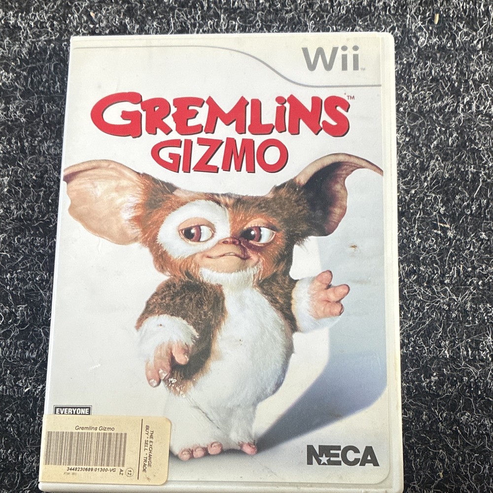 NECA Gremlins Gizmo Mogwai Action Figure Brown & White Movies Theme