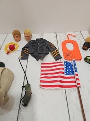 VTG GI Joe Lot 12″ Inch Doll Accessories Radios Bags Goggles