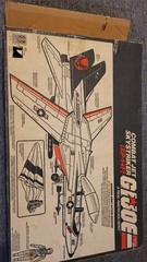 Vintage GI Joe ARAH Combat Jet Skystriker XP-14F With Box Complete 1983 No Ace