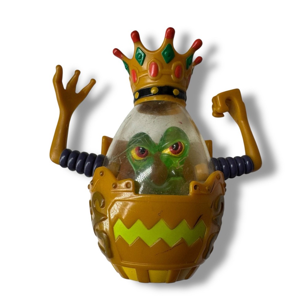 Jimmy Neutron Boy Genius King Yokian Action Figure 2001 Nickelodeon Mattel Vtg