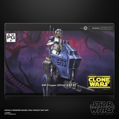 SDCC 2026 HASBRO STAR WARS THE BLACK SERIES ARF TROOPER (501st) & AT-RT- PRESALE