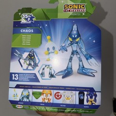 Sonic 35th Anniversary Chaos with Chao 4.75 Figure Mint Sealed