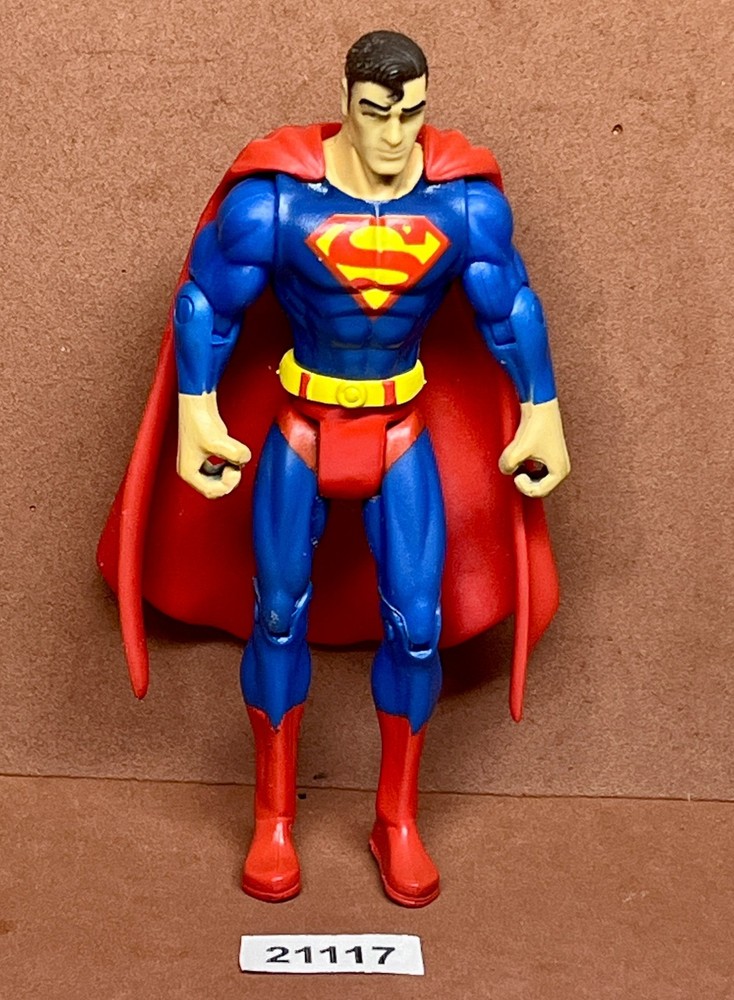 Superman With Cape 4” Adjustable Action Figure