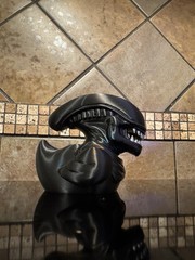 FDM Alien Xenomorph Jeep Dash Duck with Liquid Metal Teeth Ducking