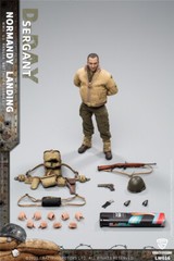 Crazy Figure 1/12 WWII U.S. Rangers On D-Day Sergant LW016 Soldier Figure Model