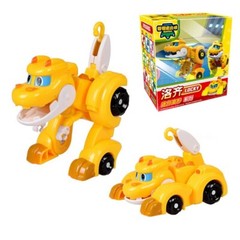 GOGO Dino GOGOKING 4in1 Transform Dinosaurs Robot Combiner Boy Kids Vehicles Toy
