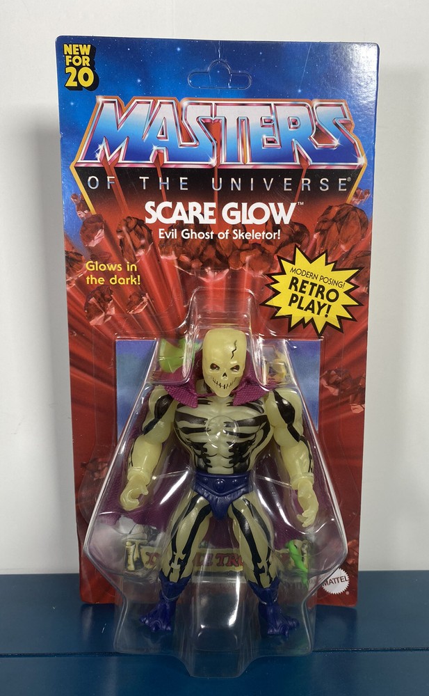 2020 Mattel – Masters of the Universe 5.5” Retro Action Figure: SCARE GLOW