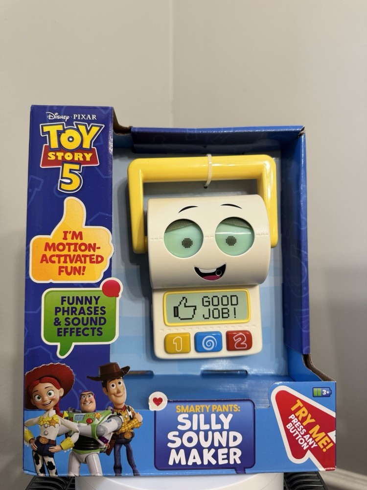 *NEW* Disney Toy Story 5 Smarty Pants Silly Sound Maker 6″ Figure 2026
