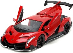 HyperSpec 1:24 Lamborghini Veneno Red Die-cast Car, Toys for Kids and Adults
