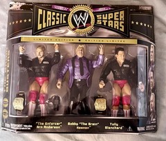 JAKKS WWE CLASSIC SUPERSTARS 3-PACK ARN ANDERSON TULLY BLANCHARD BOBBY HEENAN
