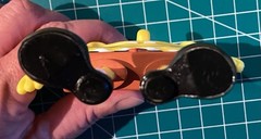 SpongeBob SquarePants Bend Ems Bendable Figure Lot of 2 SpongeBob Squidward 2022