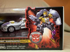 Transformers Universe 2003 Botcon Exclusive Shadow Striker and Roulette Unopened