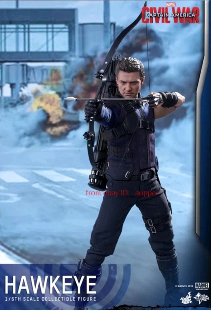 Hot Toys Mms358 1/6 Captain America 3 Civil War Hawkeye 3.0 Action Figure NEW