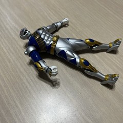 VTG Bandai Power Rangers Wild Force SILVER Ranger Spin Morphin Action Figure