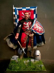 12″ CUSTOM SIR WILLIAM WALLACE, MEDIEVAL SCOTTISH REBEL KNIGHT 1/6 FIGURE IGNITE