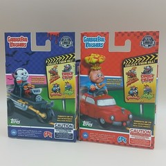Garbage Pail Kids GPK Krashers Lot 2 Nasty Nick Adam Bomb Vehicle Figurines