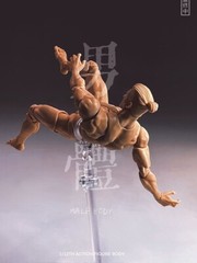 Romankey X COWL 1/12 Action Figure Male Muscle Body &Head Flexible 6″ Model Doll