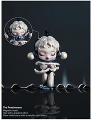 POP MART x Skullpanda The Sound Series Figure Dolls Toy – The Pensiveness