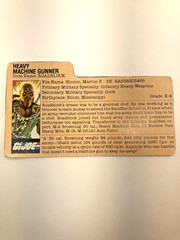 VINTAGE GI JOE ARAH ROADBLOCK 1984 COMPLETE RECARDED WITH CARD HASBRO