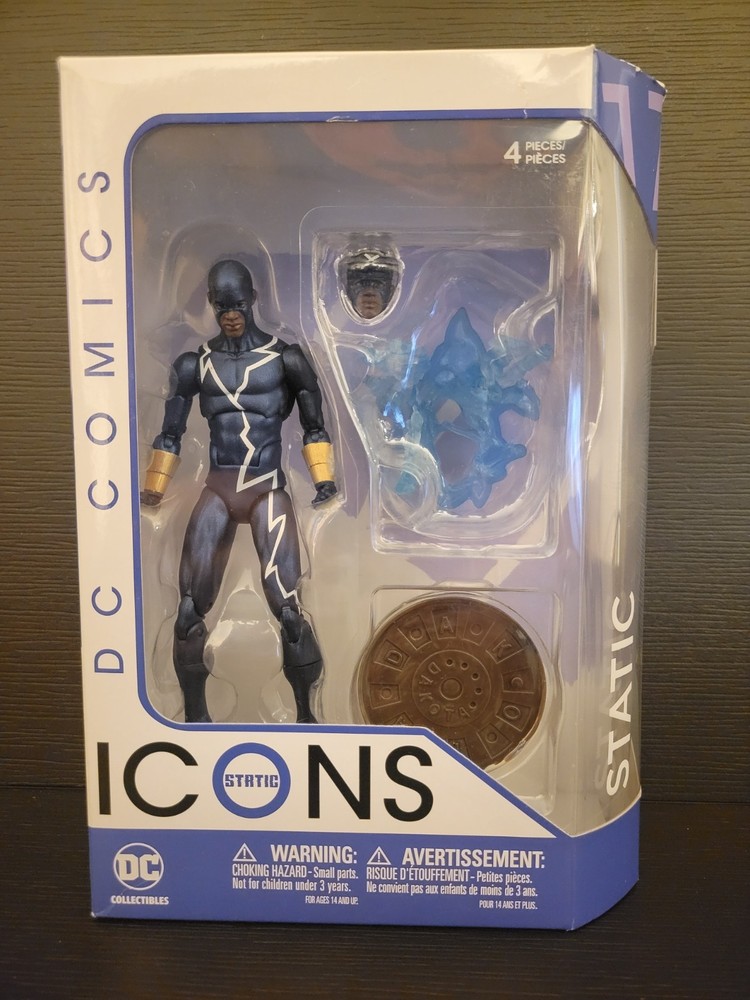 DC Icons Static You dont start none there won’t be none Action Figure #17