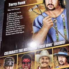Terry Funk – WWE Elite Legends Series 27 Exclusive Series Action Figure