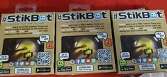 Stikbot X 3 NEW Blue, Green, Pink