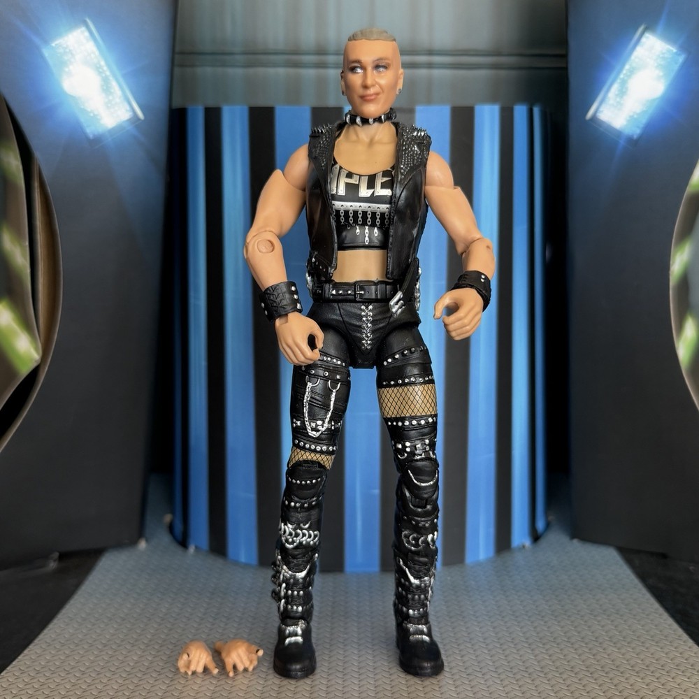WWE Rhea Ripley Elite Series 84 Wrestling Figure Mattel Mami Judgement Day