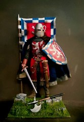 12″ CUSTOM SIR WILLIAM WALLACE, MEDIEVAL SCOTTISH REBEL KNIGHT 1/6 FIGURE IGNITE