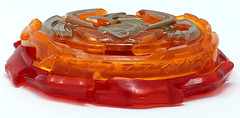 Beyblade Burst Perfect Phoenix P-4 auth. w/ QR Code Tomy Hasbro orange gold red